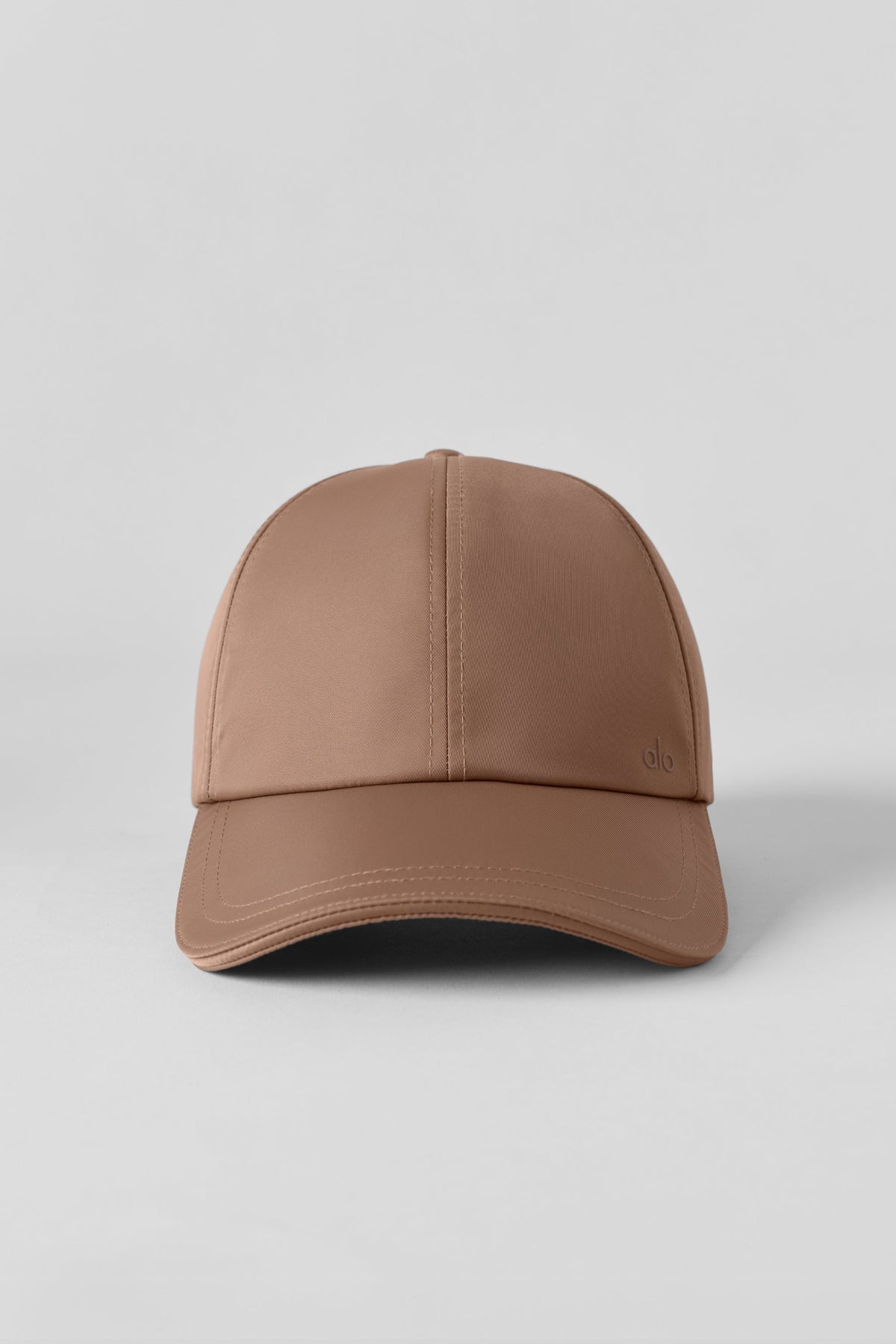 Alo Yoga Satin Off-Duty Cap in Java Brown, product image 3 of 4