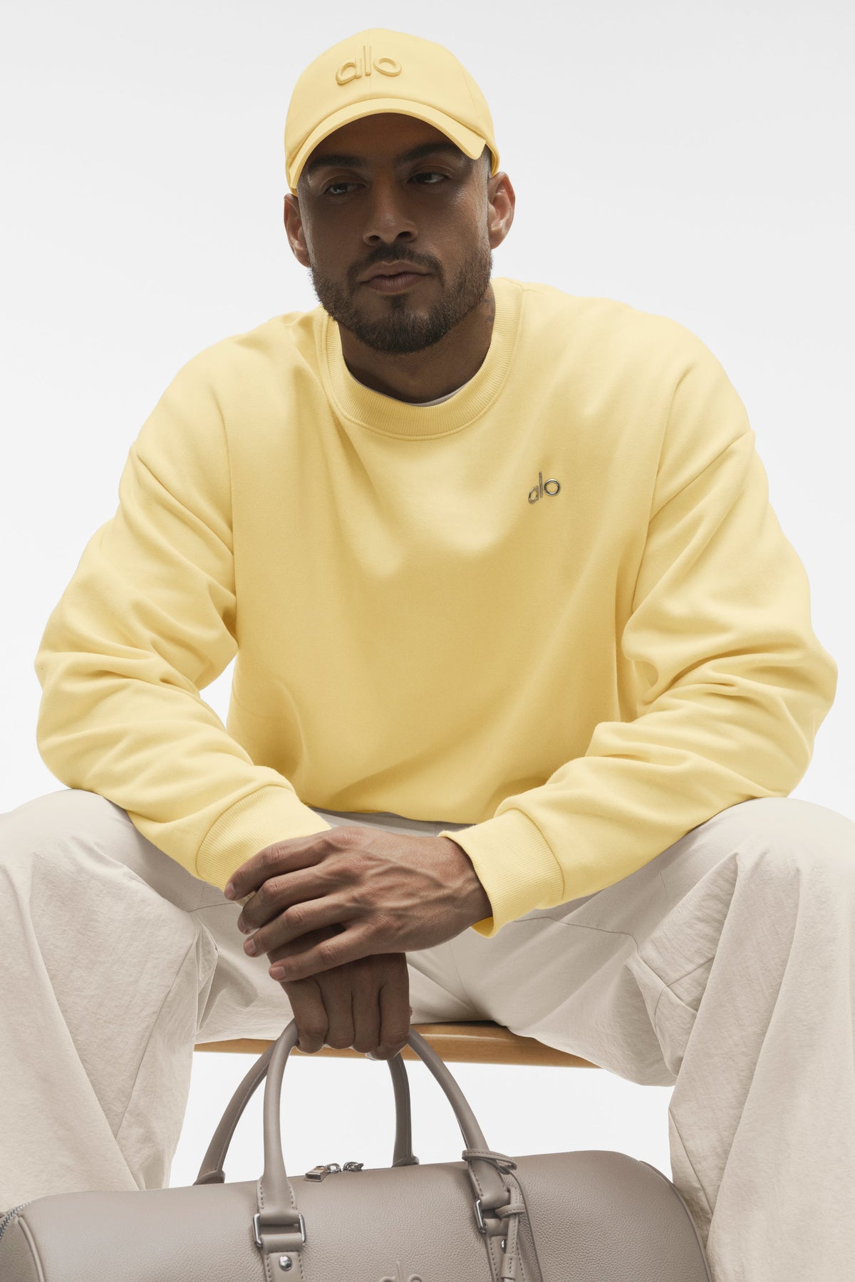 Alo Yoga Off-Duty Cap in Warm Butter, product image 3 of 5