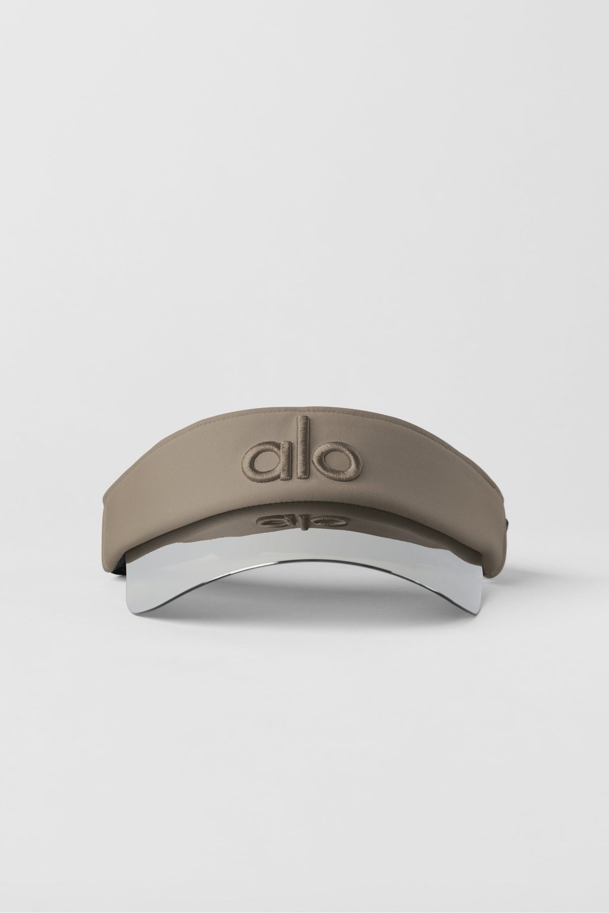 Alo Yoga Airlift Solar Visor in Gravel, product image 4 of 5