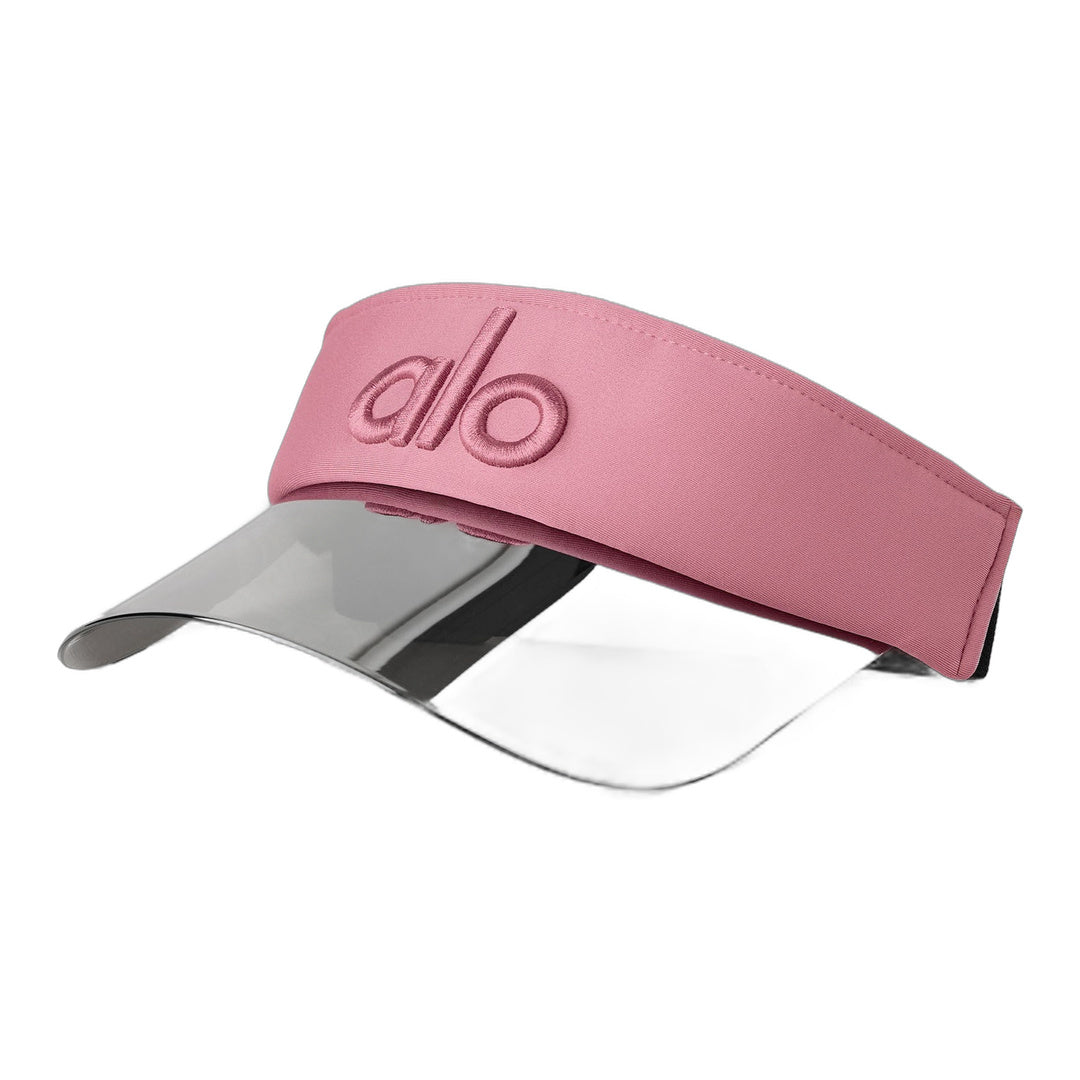 alo Airlift Solar Visor - Pink Wild Rose by Alo Yoga