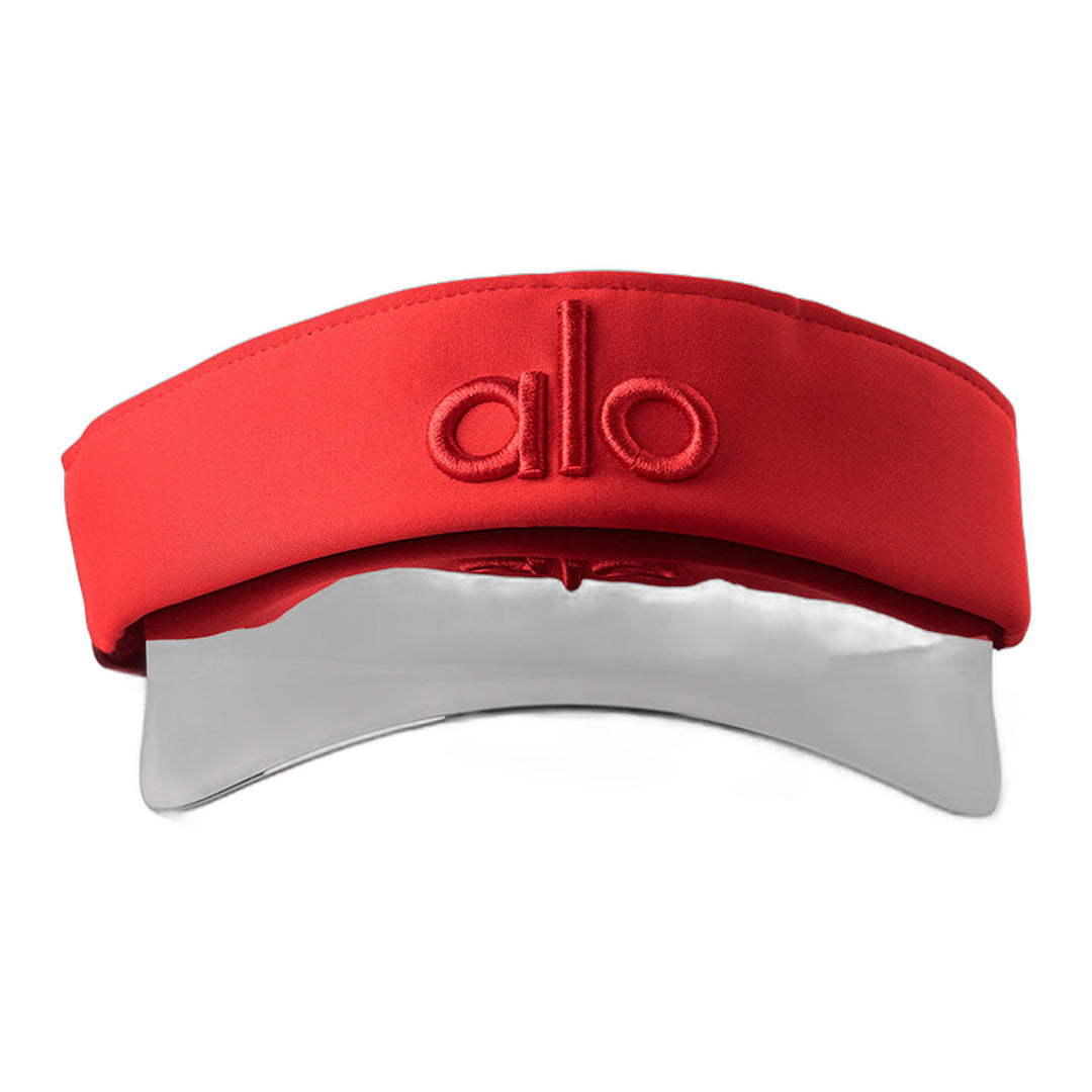 alo Airlift Solar Visor - Bright Red by Alo Yoga