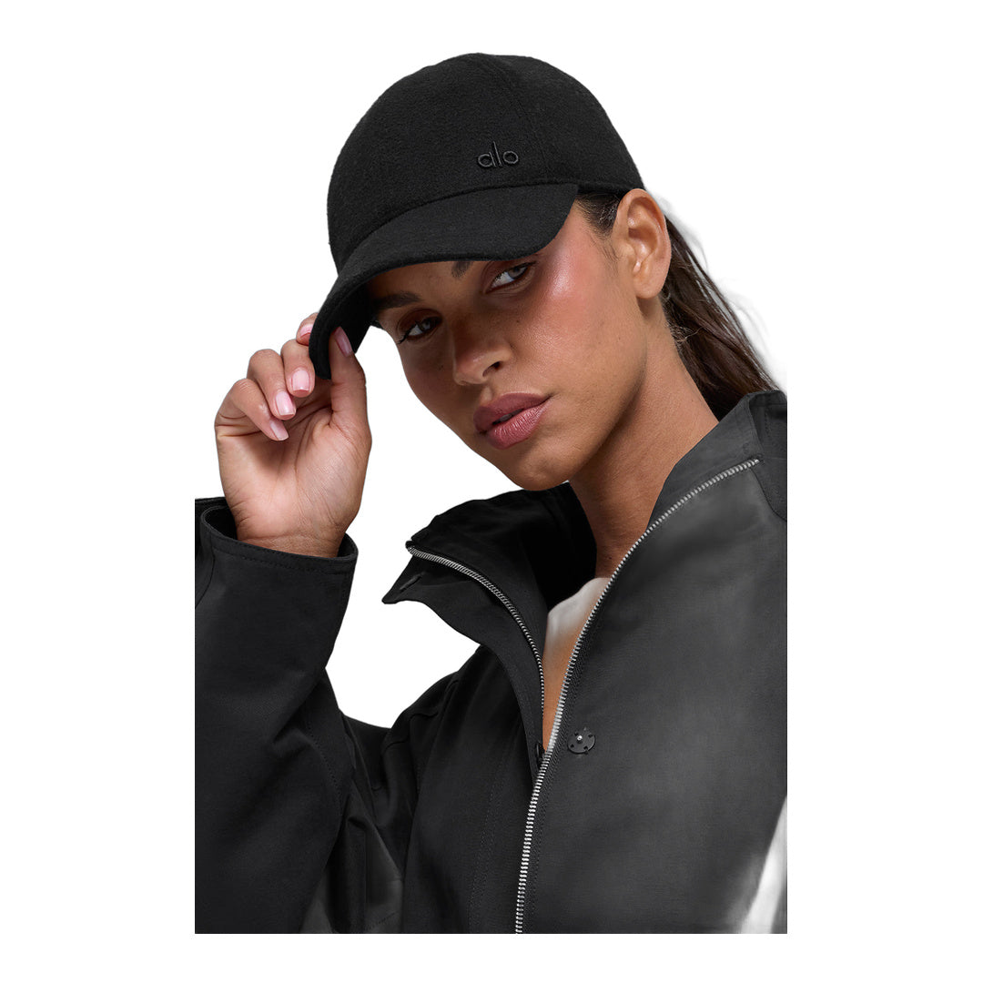 alo Prestige Off-Duty Cap - Black by Alo Yoga