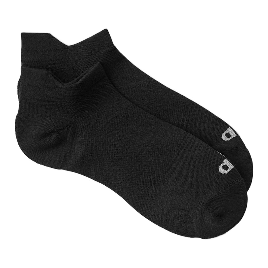 alo Unisex Performance Tab Sock - Black/Titanium by Alo Yoga