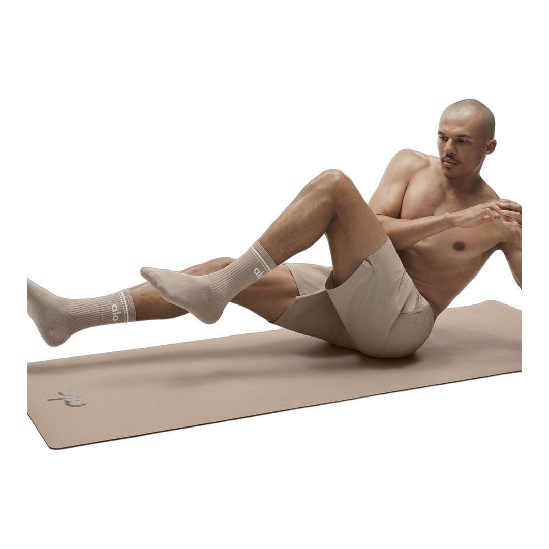 alo Lightweight Warrior Mat - Gravel by Alo Yoga