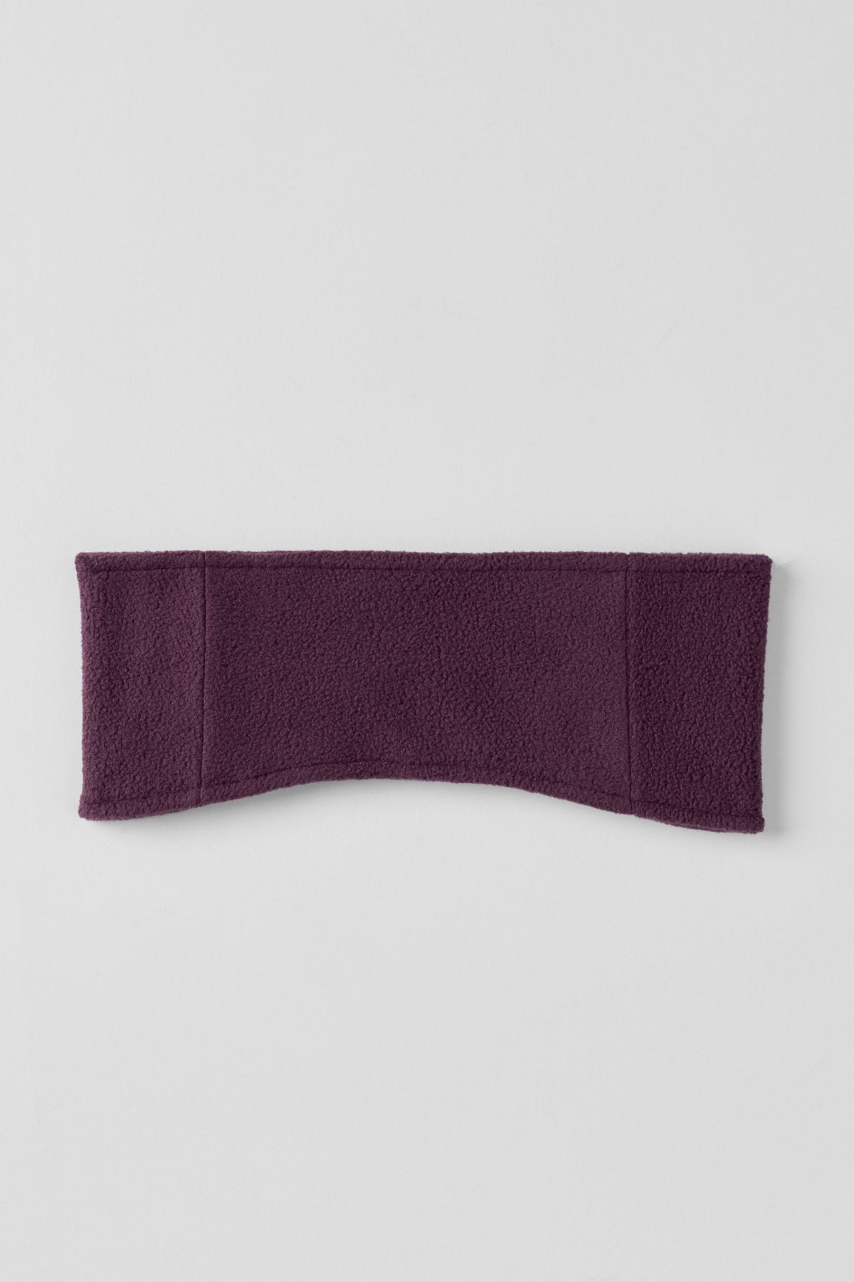 Alo Yoga Polar Fleece Ear Warmer in Rich Bordeaux, product image 2 of 4