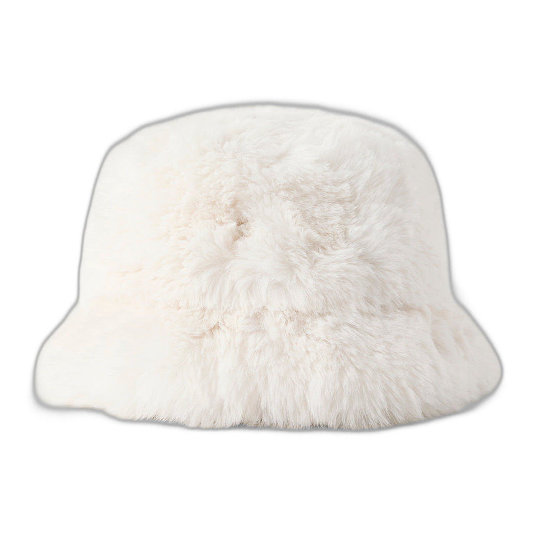 alo Faux Fur Starstruck Bucket Hat - Ivory by Alo Yoga