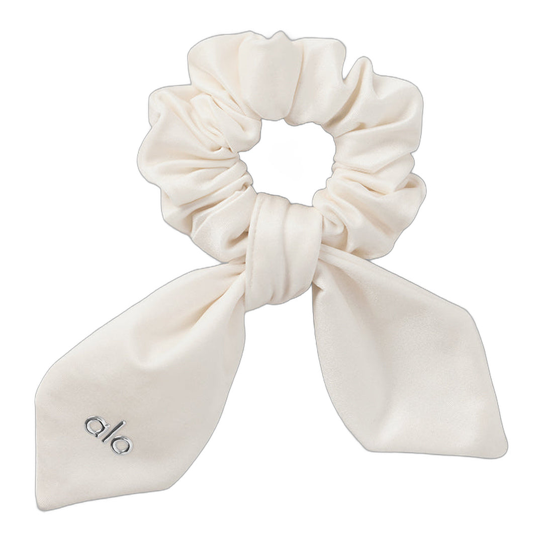 alo Airlift Rhythm Scrunchie - Ivory by Alo Yoga