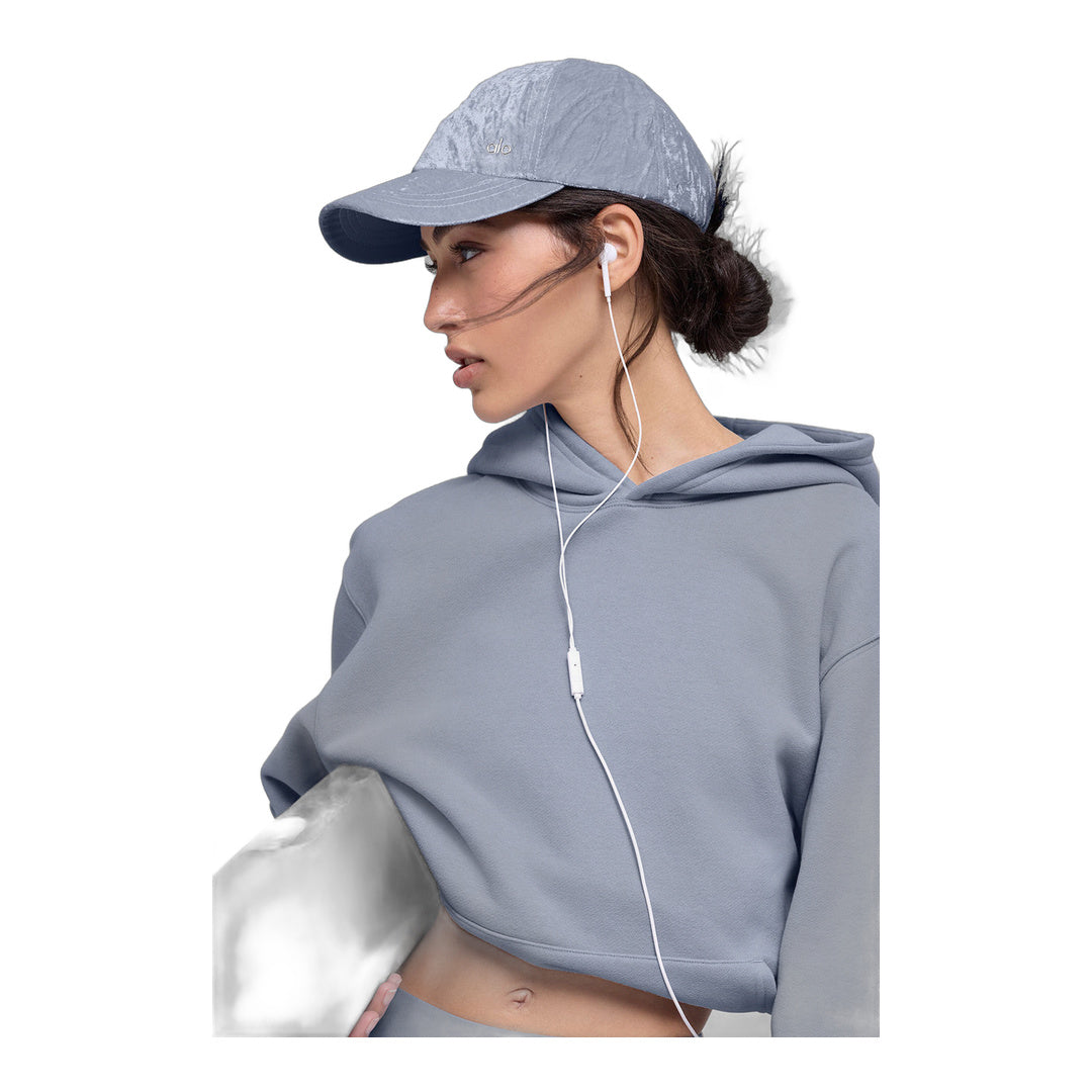 alo Velvet Off-Duty Cap - Winter Frost by Alo Yoga