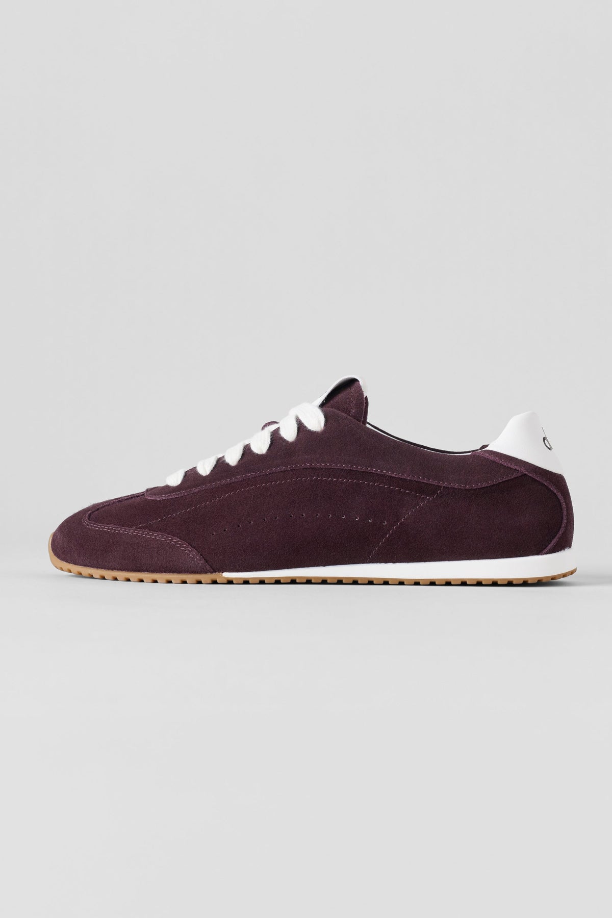 Alo Yoga Sunset Sneaker (Unisex) in Rich Bordeaux, product image 3 of 7