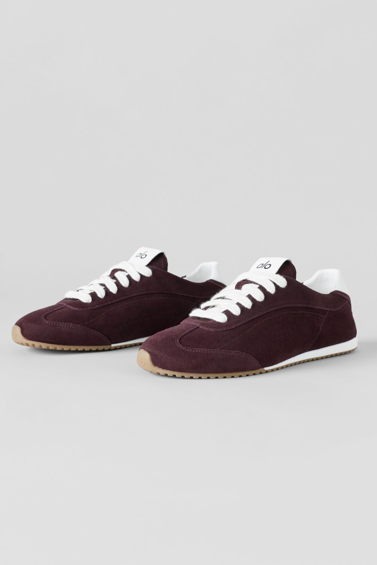 Alo Yoga Sunset Sneaker (Unisex) in Rich Bordeaux, product image 6 of 7