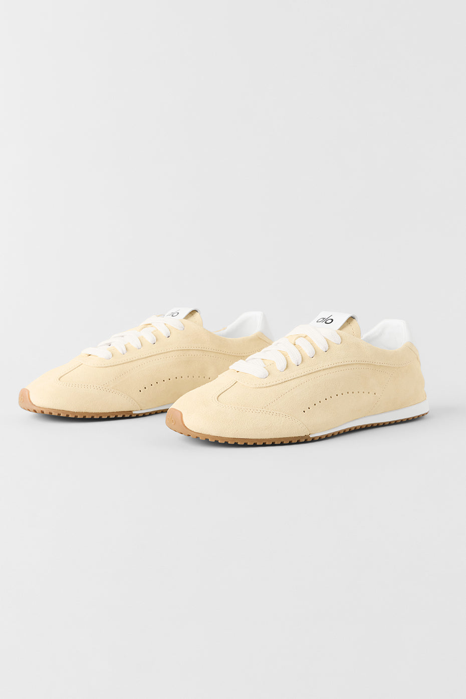 Alo Yoga Sunset Sneaker (Unisex) in Candlelight Yellow, product image 4 of 7
