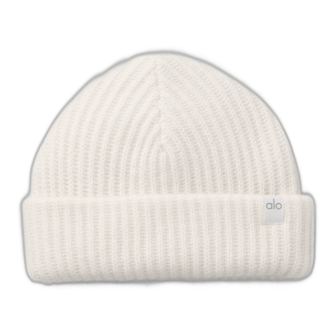 alo Courchevel Cashmere Beanie - Ivory by Alo Yoga