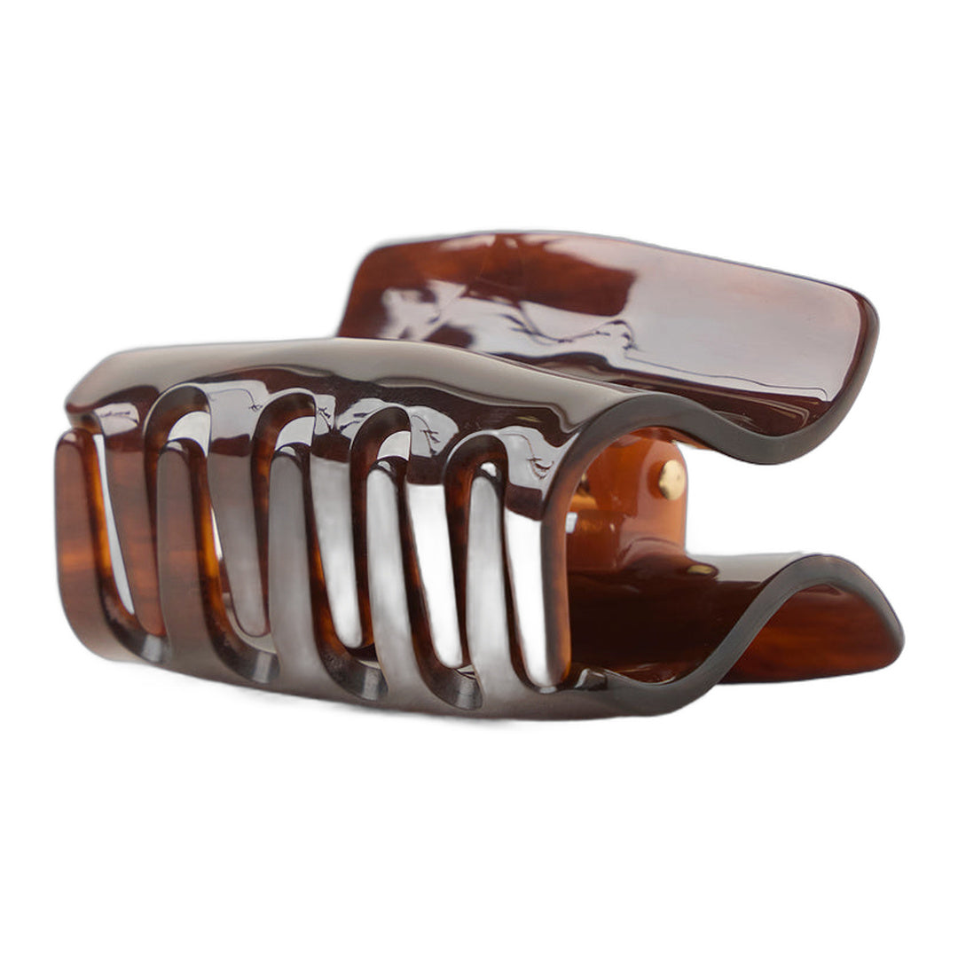 alo Effortless Claw Clip - Brown Tortoise by Alo Yoga
