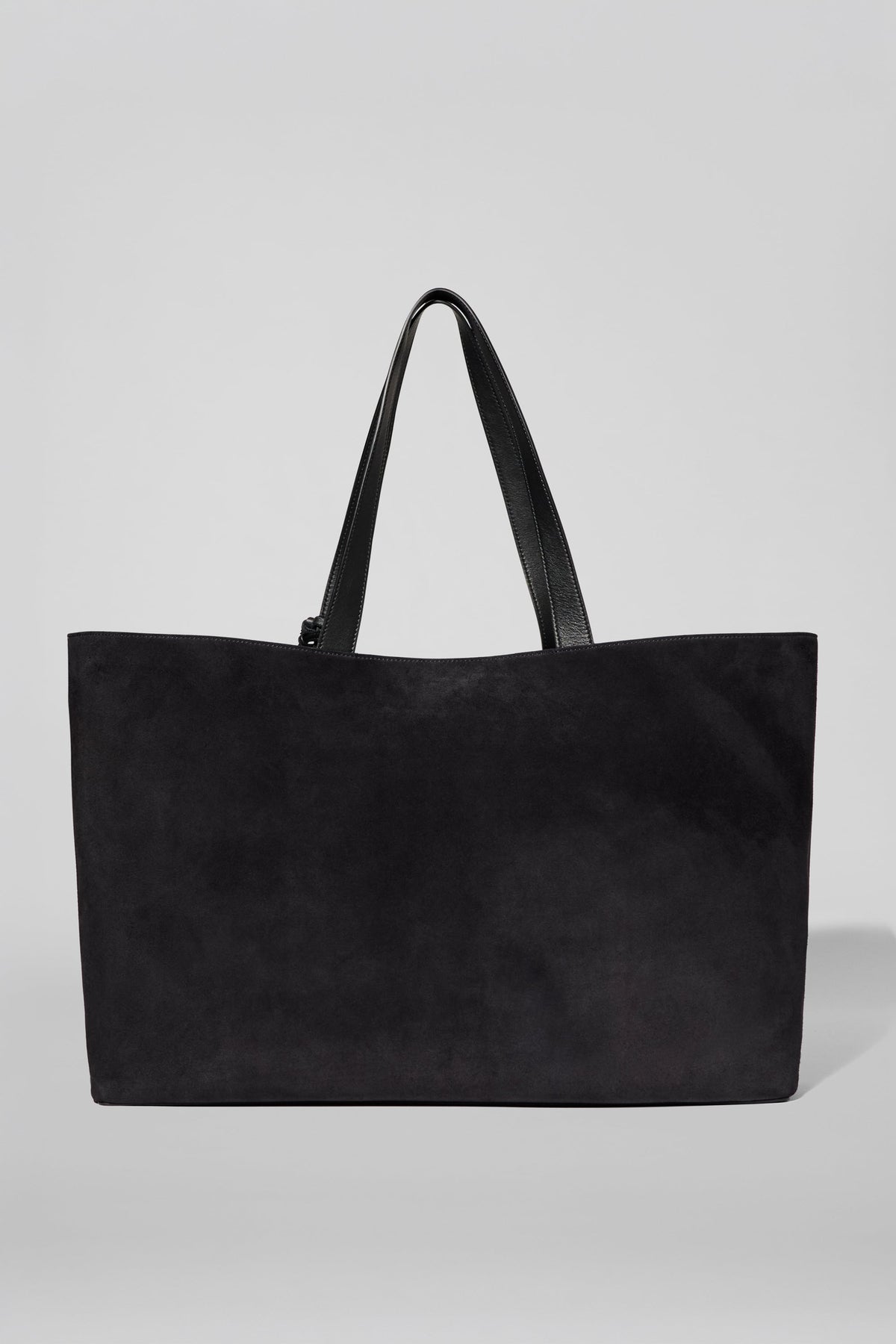 Alo Yoga Tranquility Tote in Black Suede, product image 2 of 8