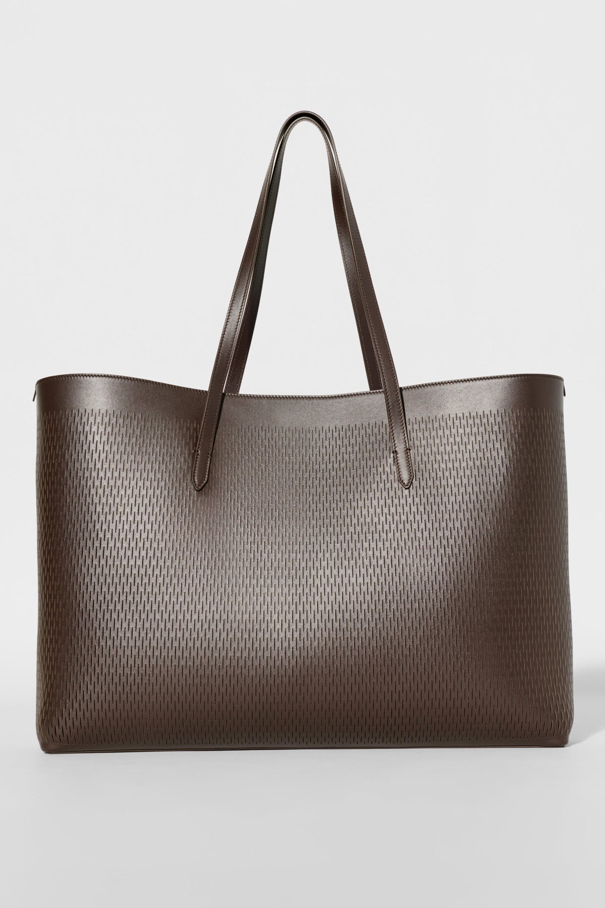 Alo Yoga Leather Mesh Tranquility Tote in Espresso Leather Mesh, product image 3 of 6