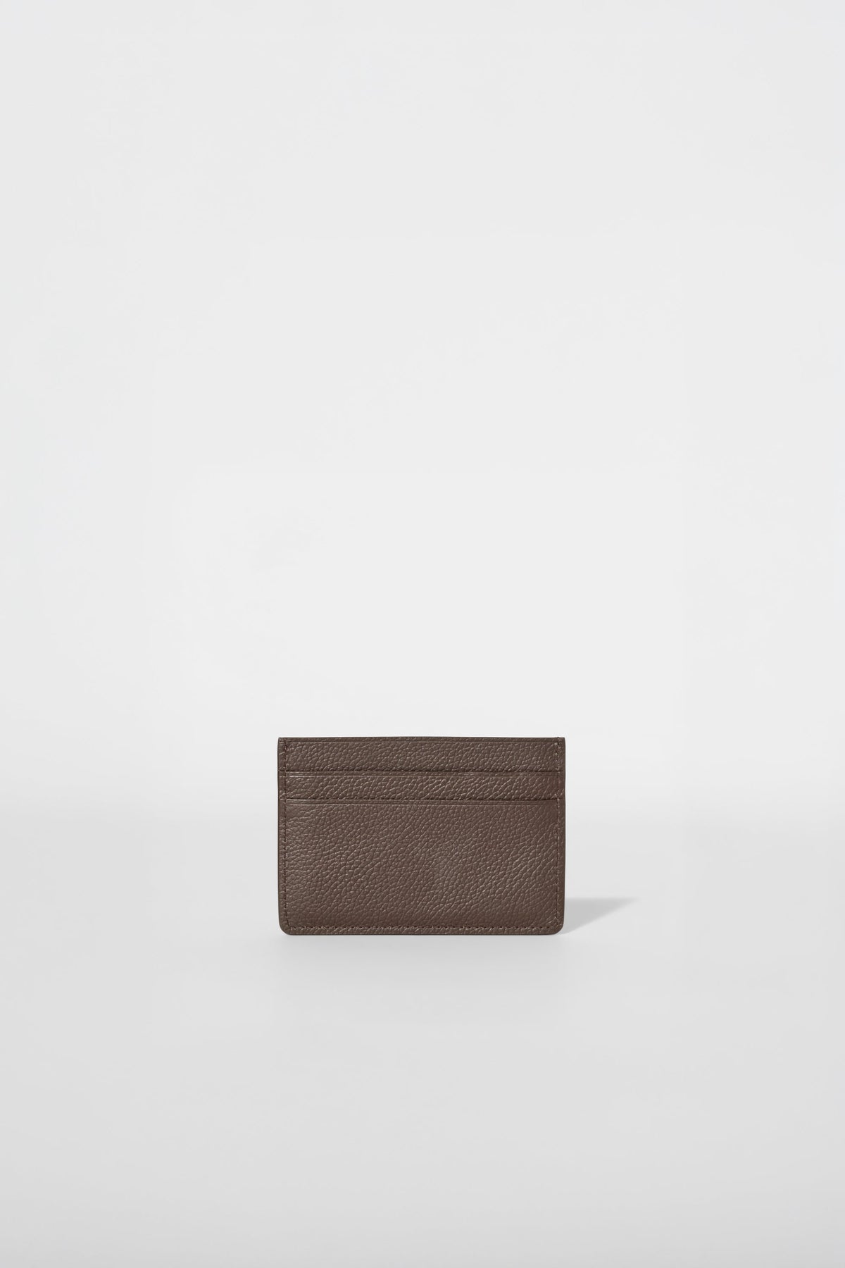 Alo Yoga Card Holder in Espresso Leather, product image 2 of 2