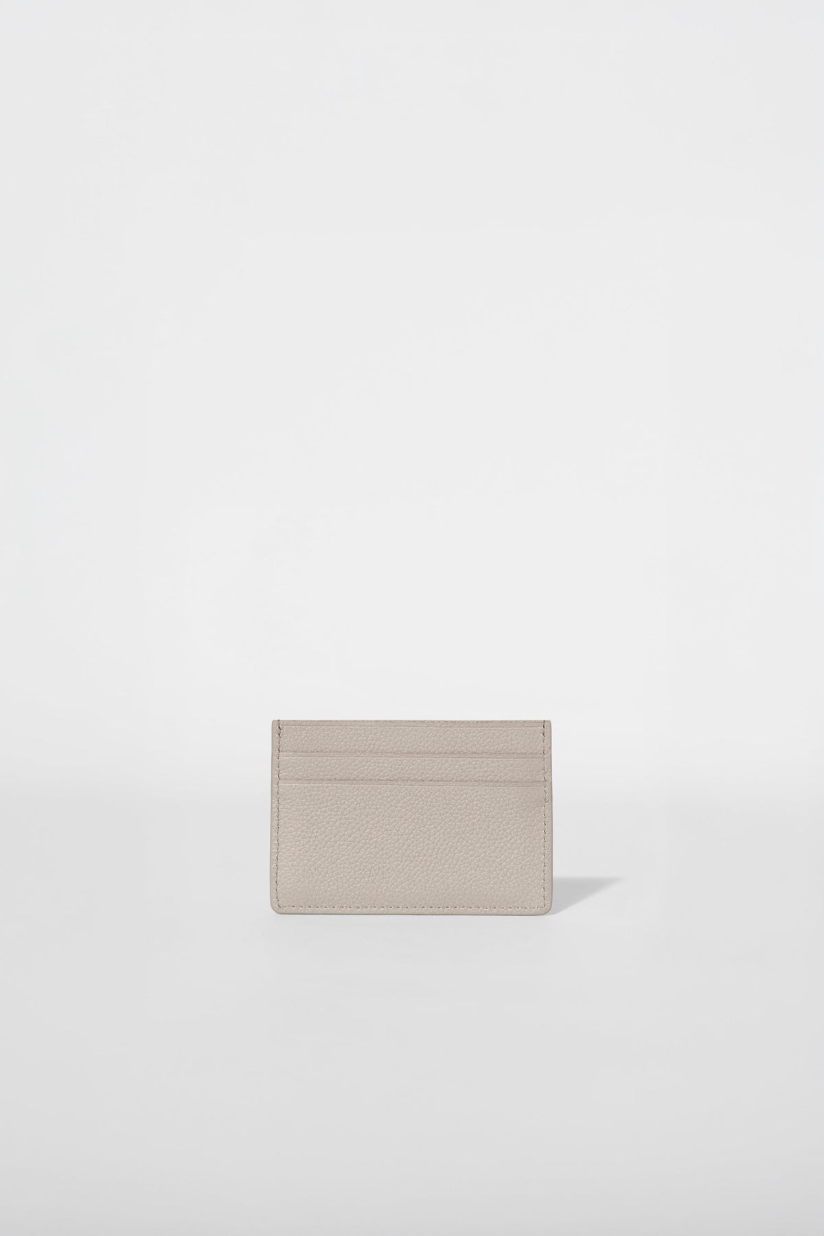 Alo Yoga Card Holder in Gravel Leather