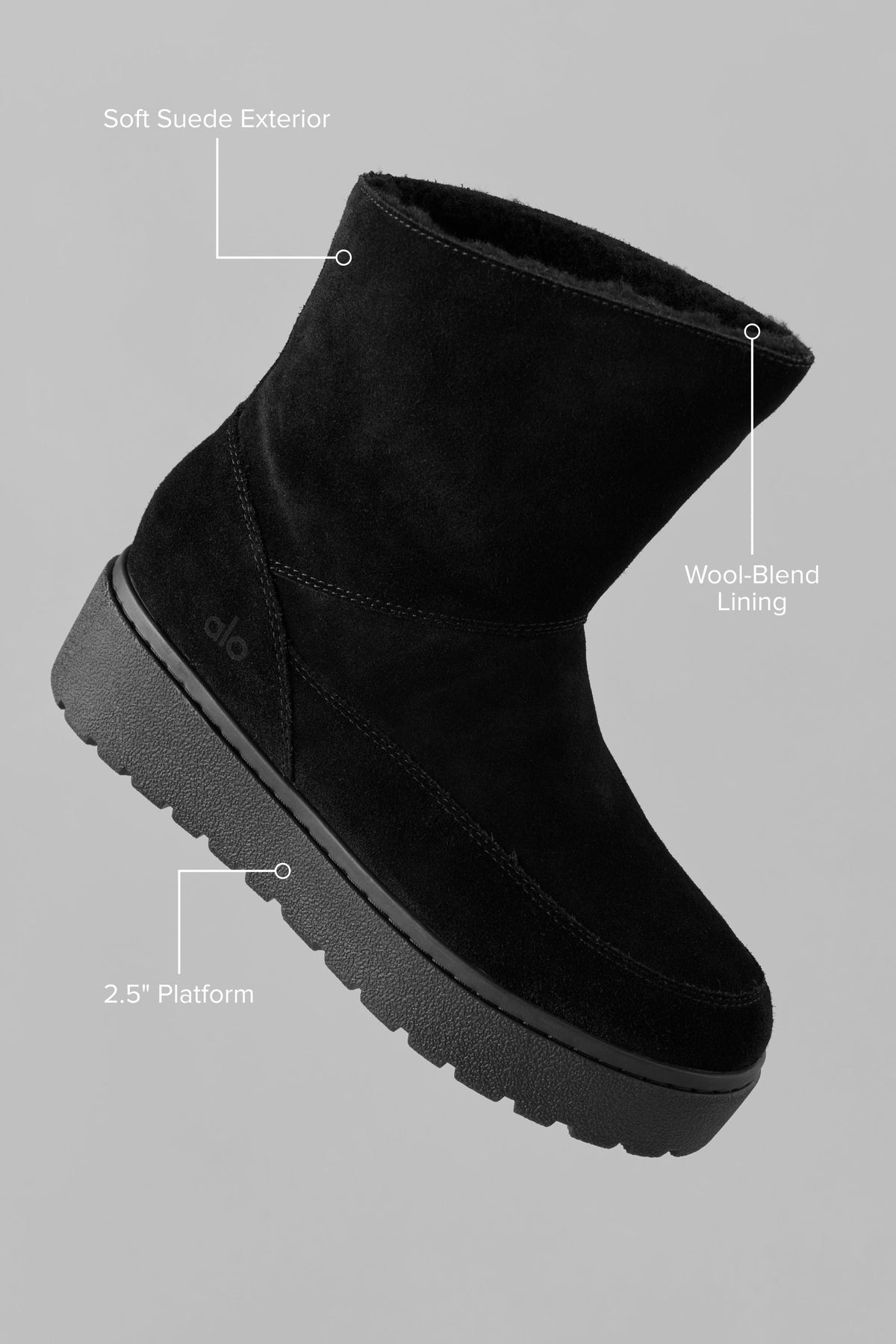 Alo Yoga Malibu Boot in Black, product image 2 of 7