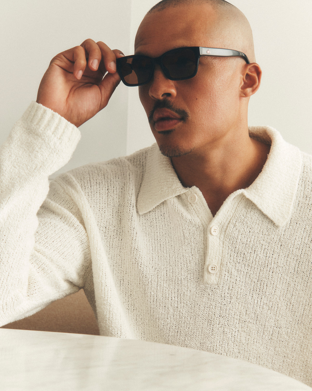 Alo Yoga Rectangle Sunglasses in Tortoise, product image 5 of 5