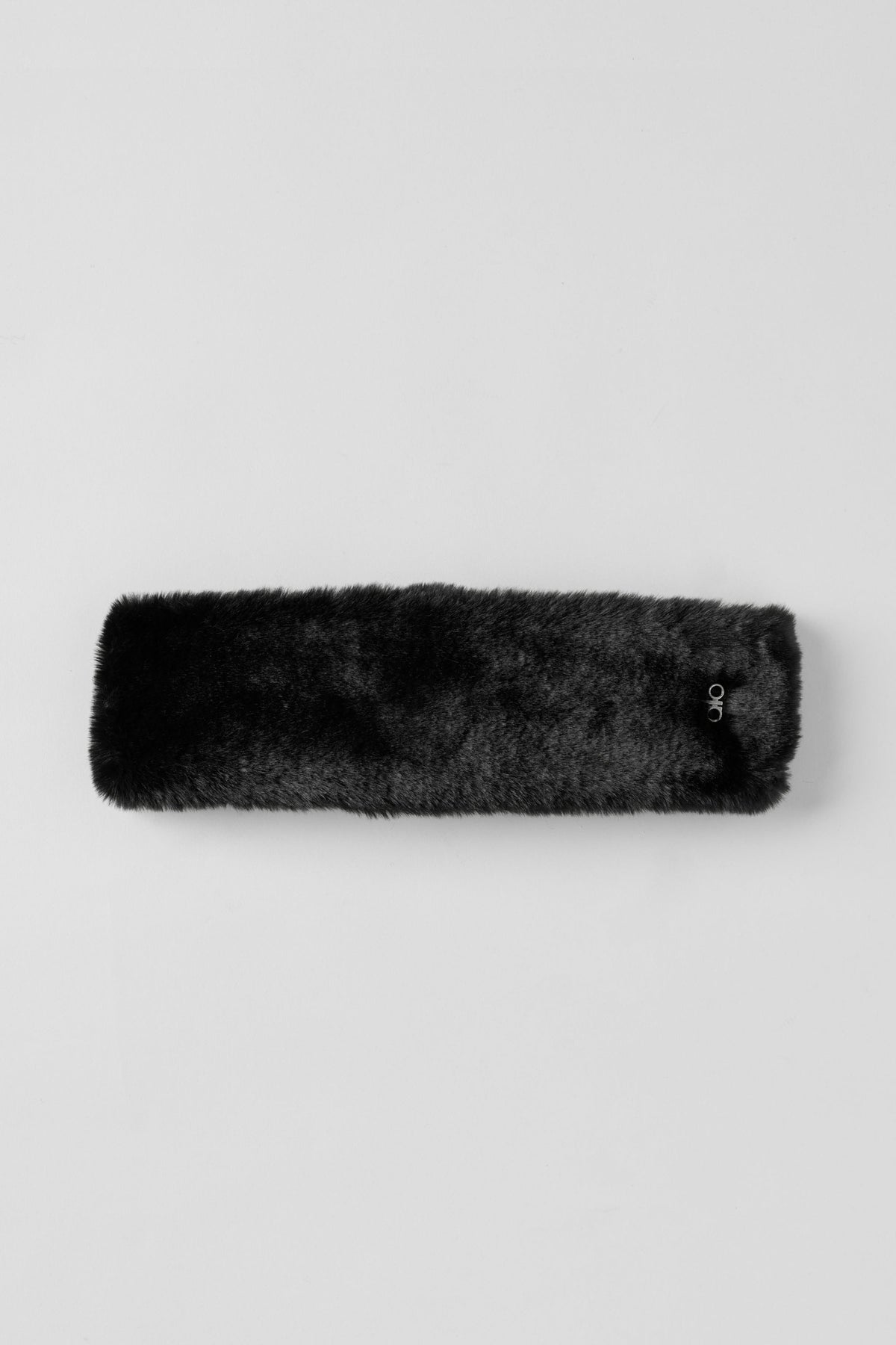 Alo Yoga Amore Faux Fur Earwarmer in Black