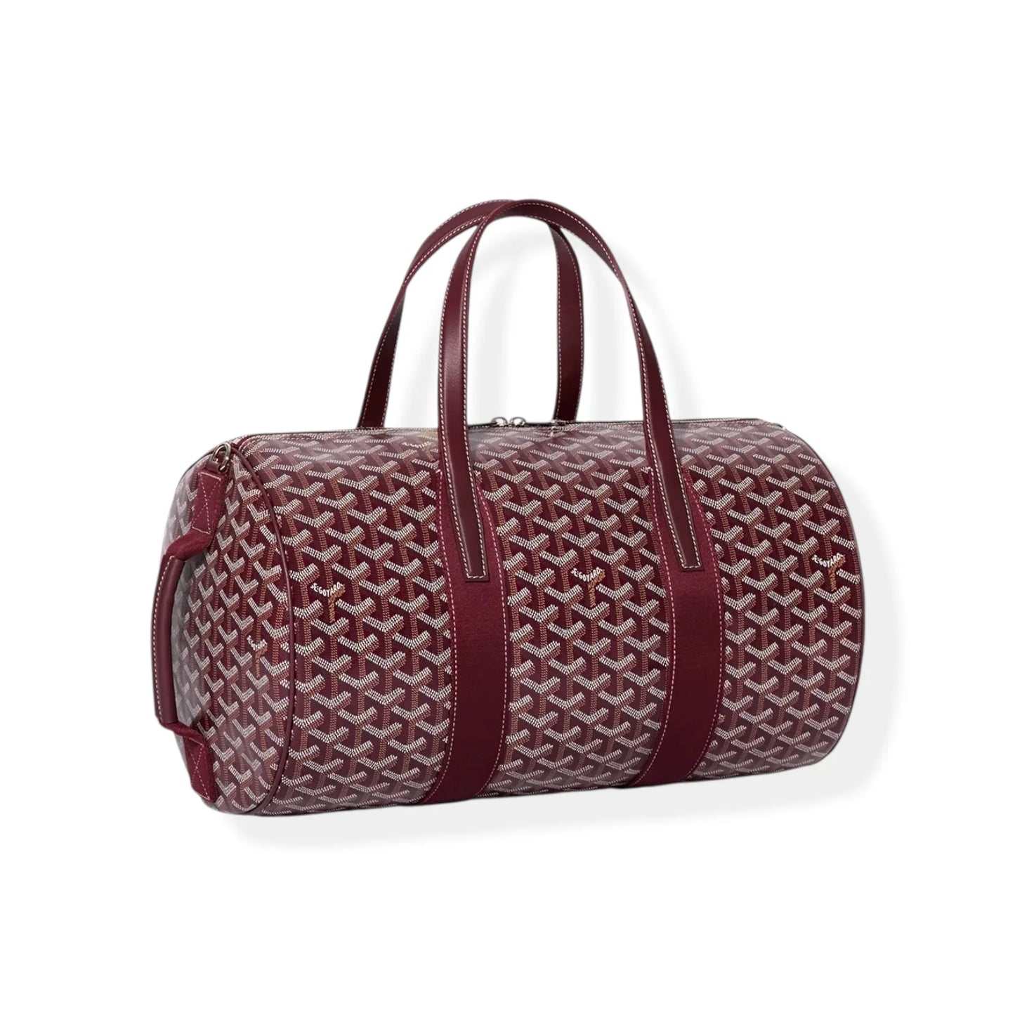 Goyard Barrel 40 Sports Bag – Burgundy