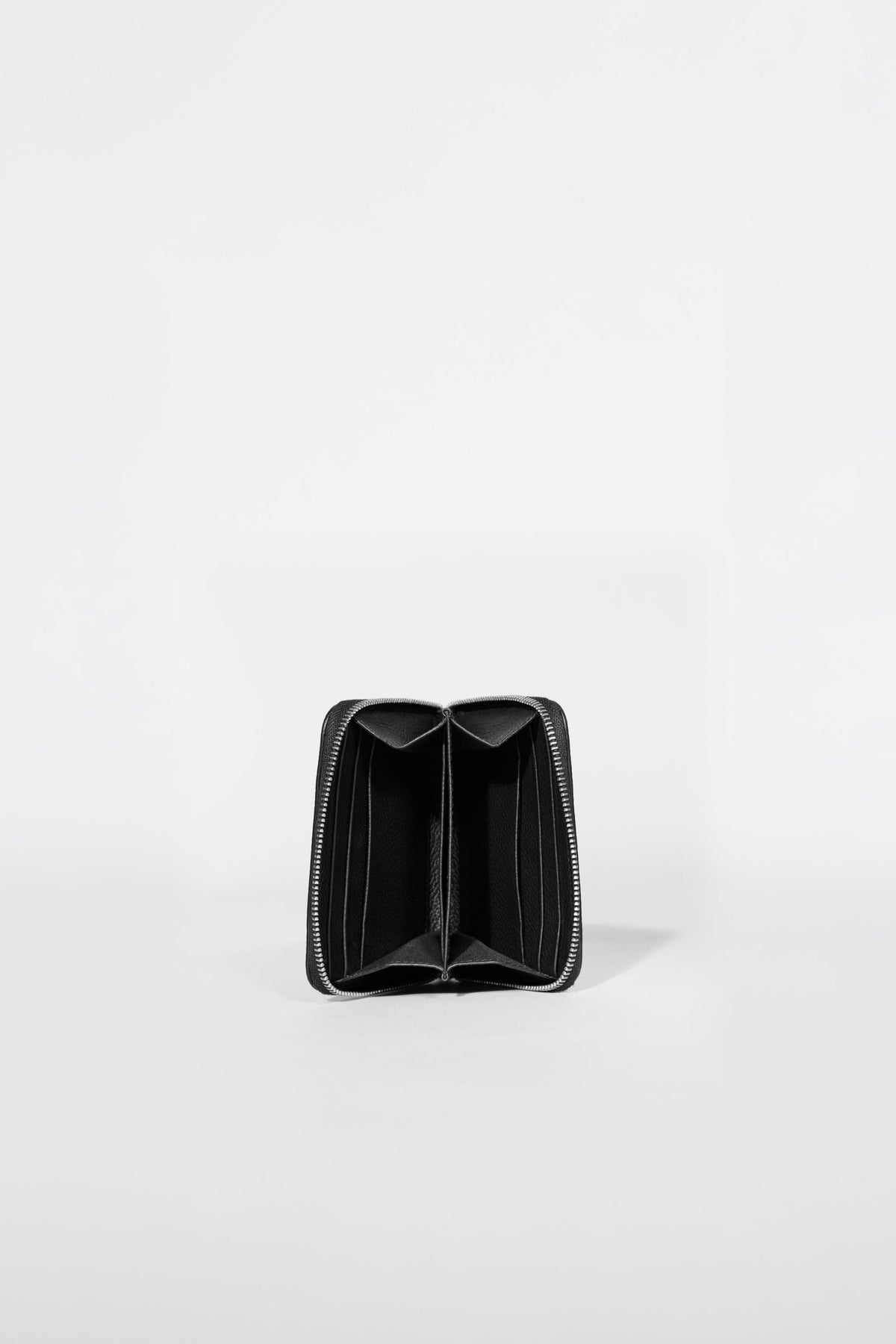 Alo Yoga Zip Around Wallet in Black Leather, product image 2 of 3