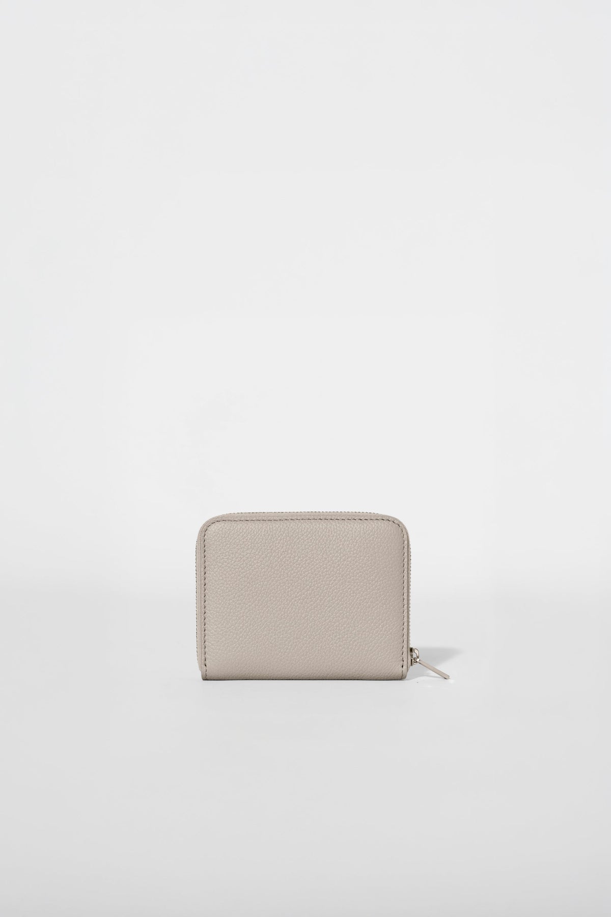 Alo Yoga Zip Around Wallet in Gravel Leather, product image 3 of 3