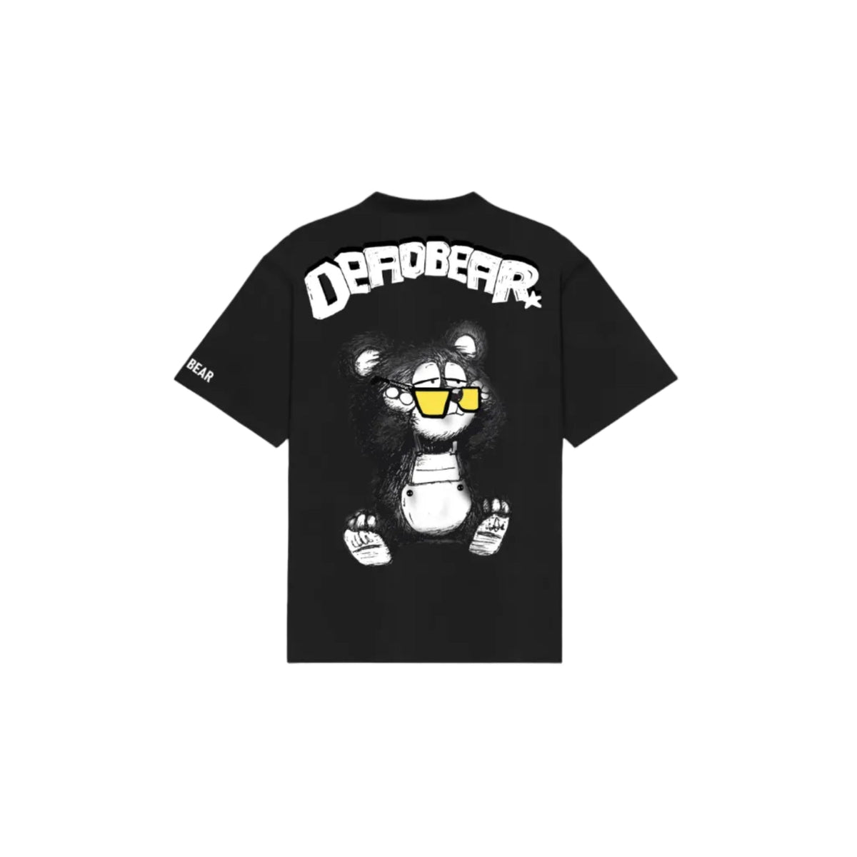 Scribbled Bear Tee Black by DEADBEAR