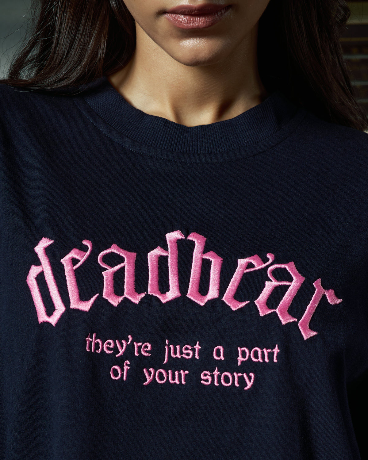 Phases Tee Navy by DEADBEAR