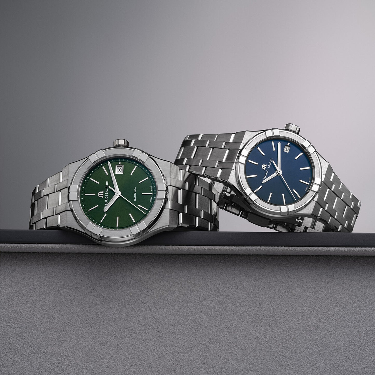 Maurice Lacroix Aikon Quartz Date 40mm AI1108-SS002-630-1