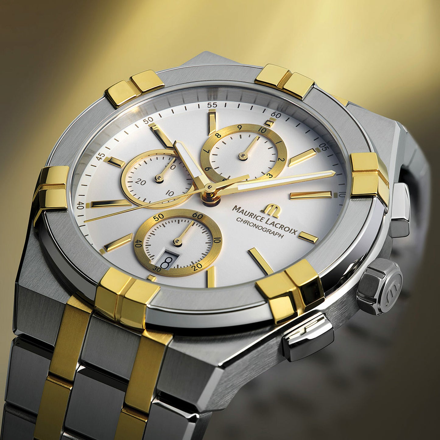 Maurice Lacroix Aikon Quartz Chronograph Duotone AI1118-PVY03-130-1