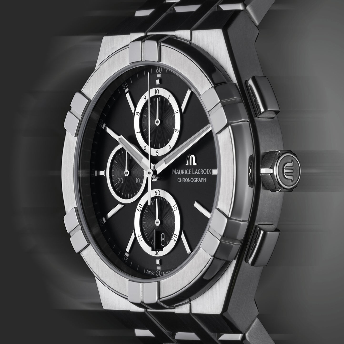 Maurice Lacroix Aikon Quartz Chronograph AI1118-SS002-330-1