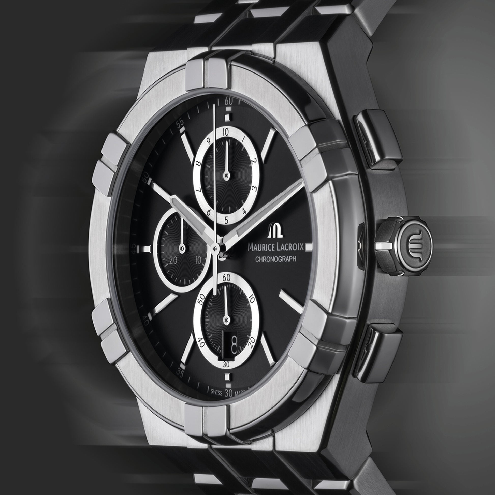 Maurice Lacroix Aikon Quartz Chronograph AI1118-SS002-330-1