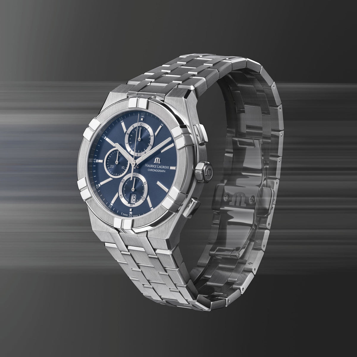 Maurice Lacroix Aikon Quartz Chronograph AI1118-SS002-430-1