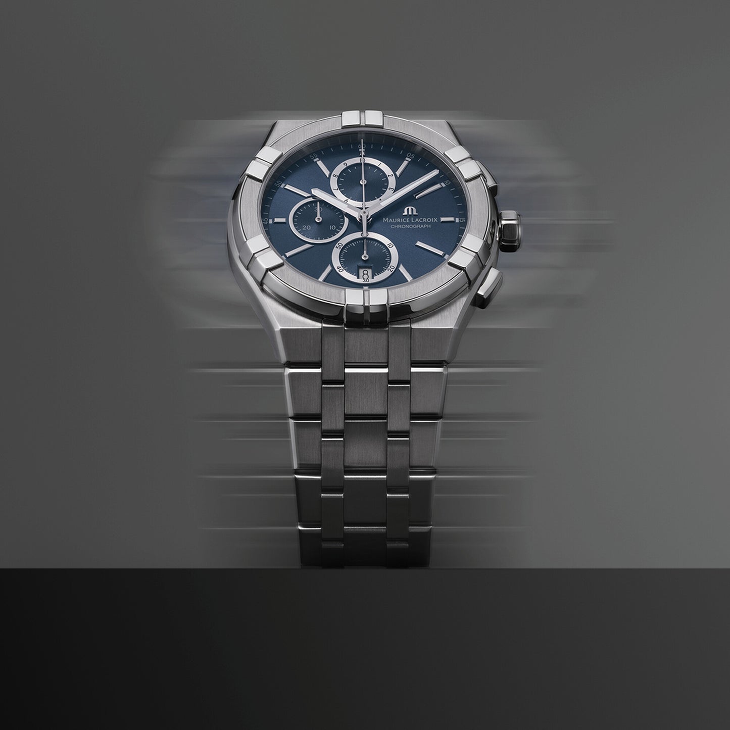Maurice Lacroix Aikon Quartz Chronograph AI1118-SS002-430-1