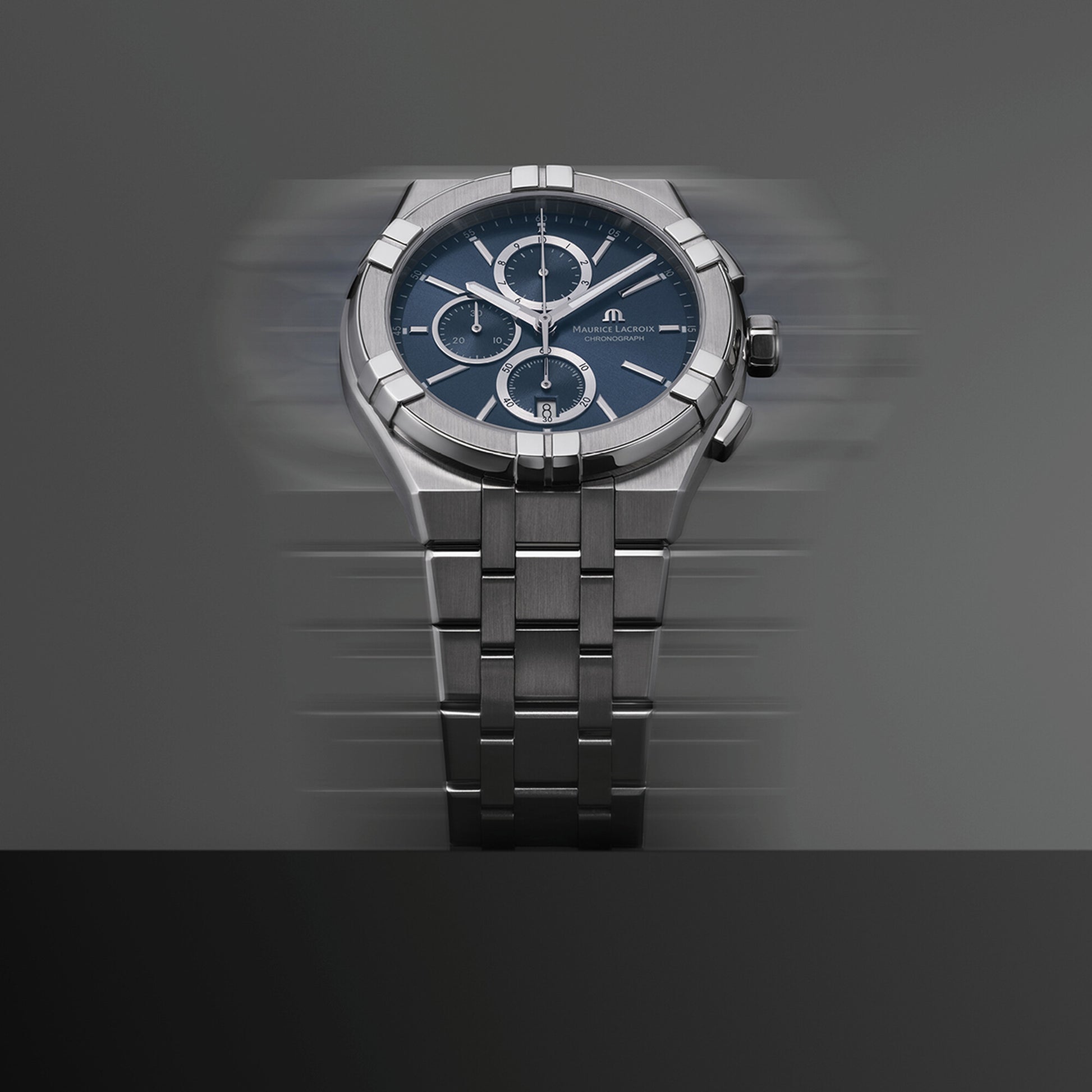 Maurice Lacroix Aikon Quartz Chronograph AI1118-SS002-430-1