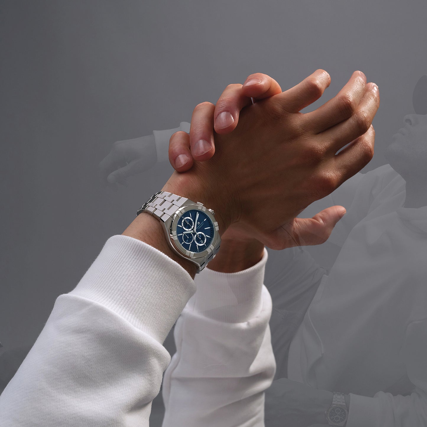 Maurice Lacroix Aikon Quartz Chronograph AI1118-SS002-430-1