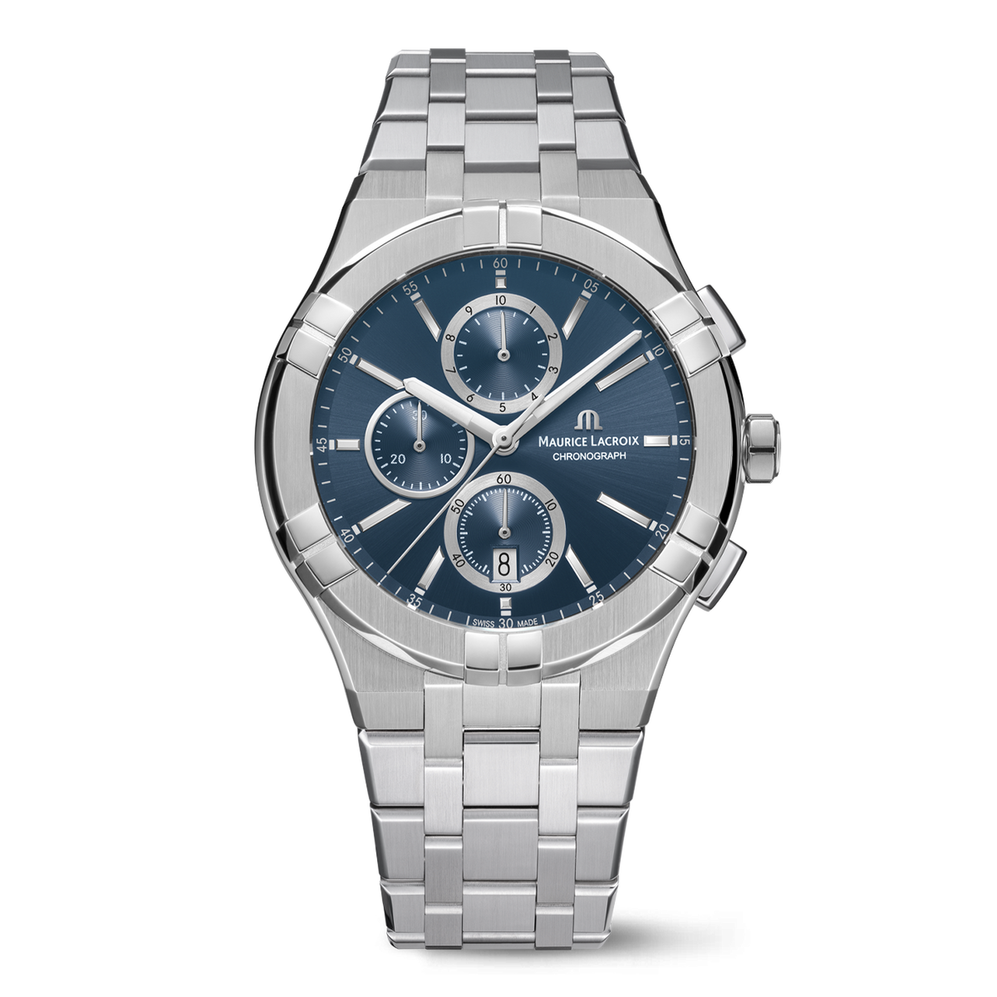 Maurice Lacroix Aikon Quartz Chronograph AI1118-SS002-430-1
