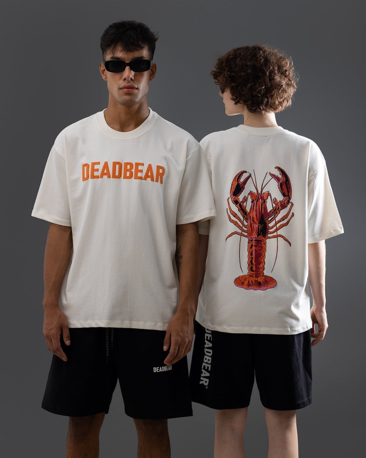 The Lobster Tee - Cream White by DEADBEAR