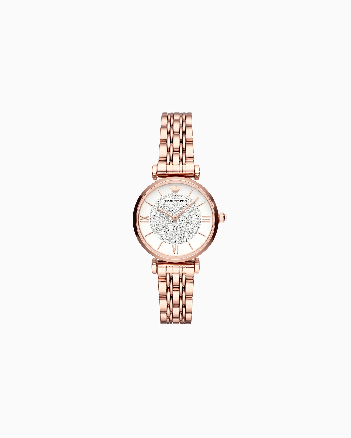 Women's Two-Hand Rose Gold-Tone Stainless Steel Watch (AR11244)