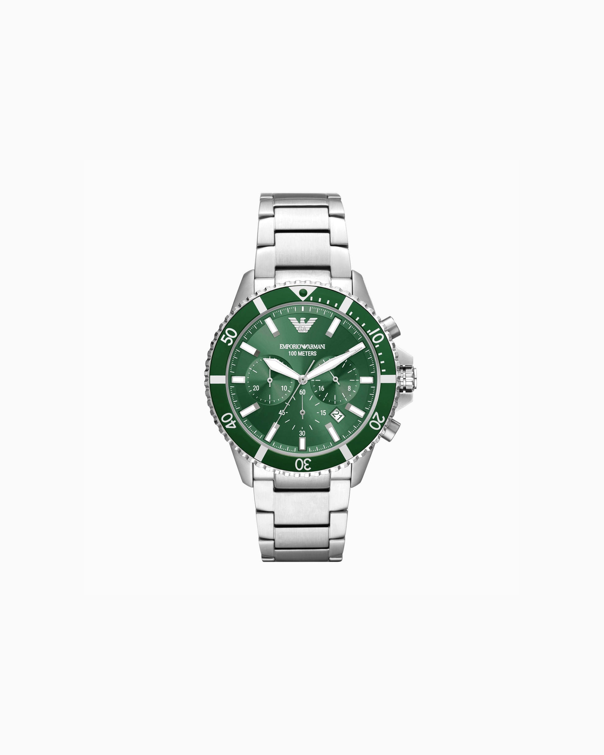  World Explorer Chronograph Stainless Steel Watch (AR11500)