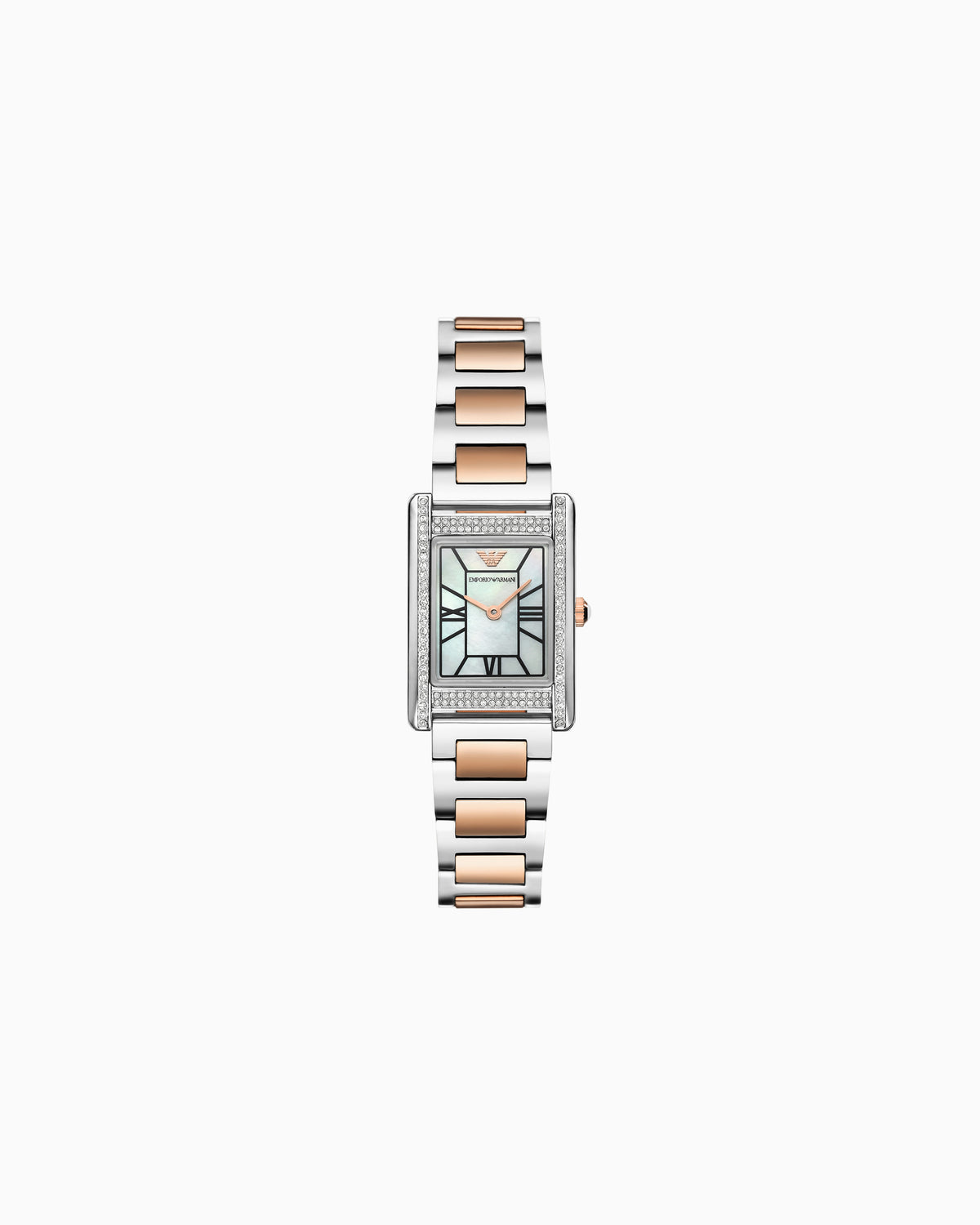  Two-Hand Two-Tone Stainless Steel Watch (AR11626)