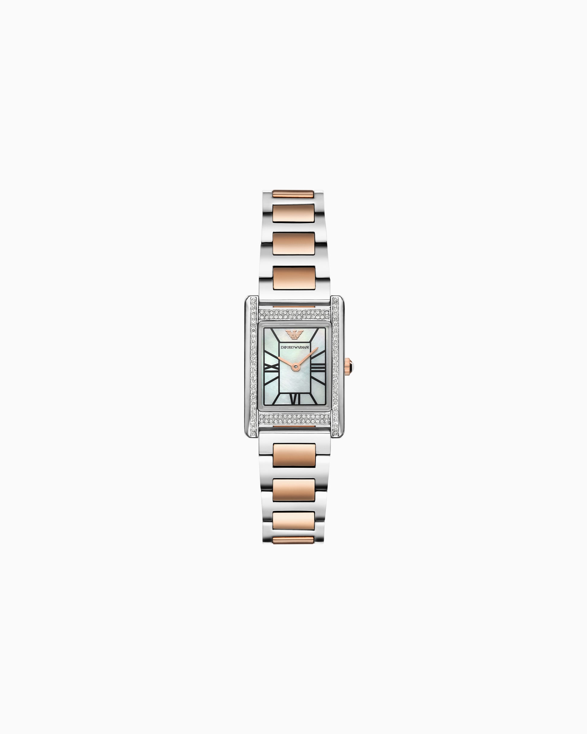  Two-Hand Two-Tone Stainless Steel Watch (AR11626)