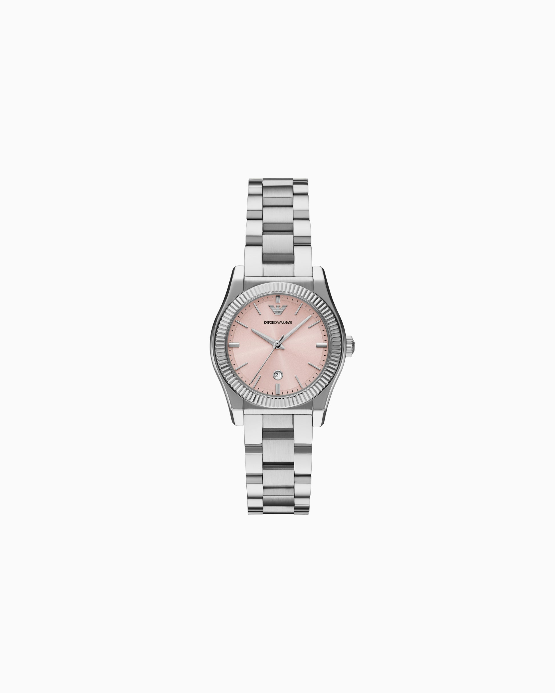  Three-Hand Date Stainless Steel Watch (AR11658)