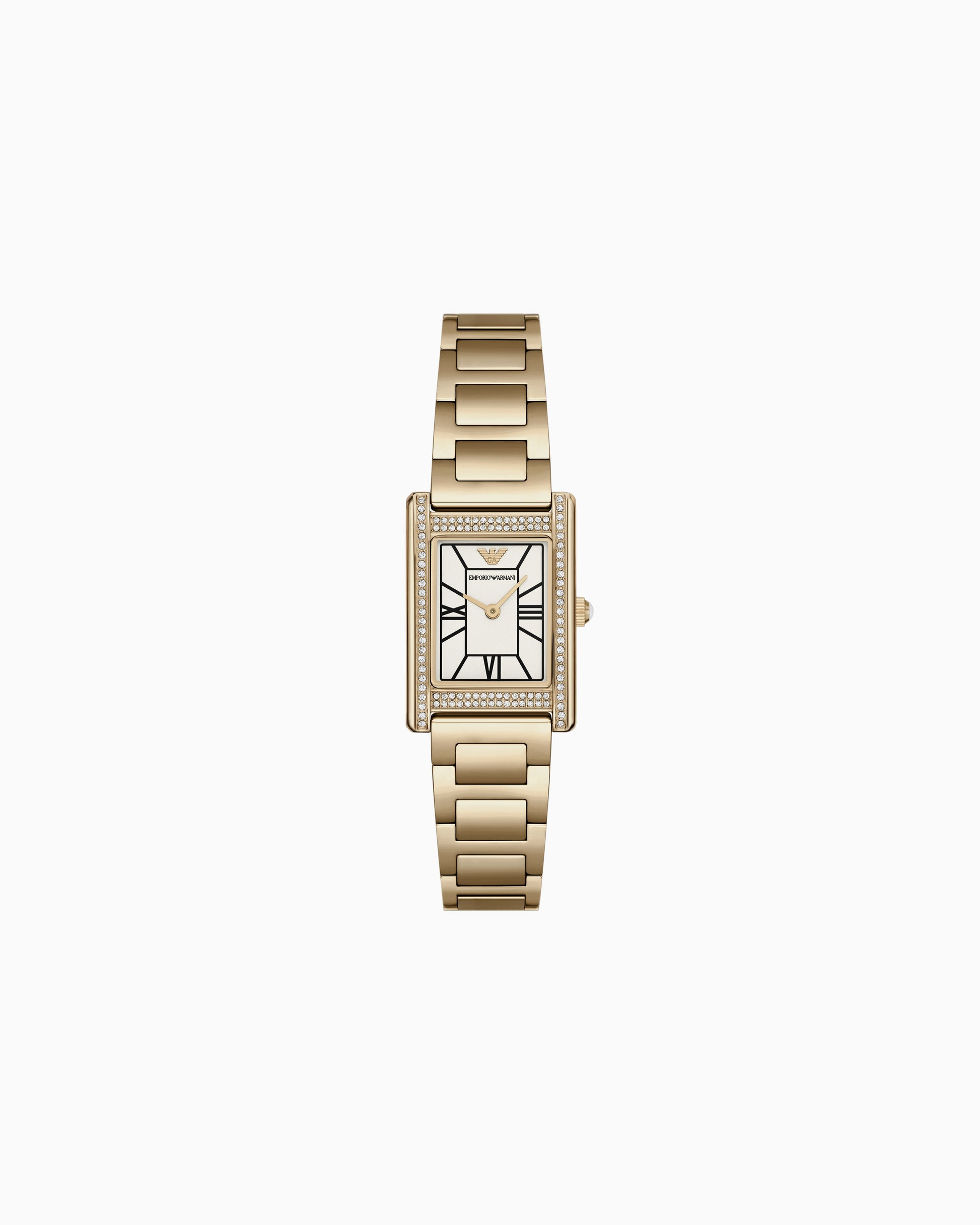  Two-Hand Gold-Tone Stainless Steel Watch (AR11659)