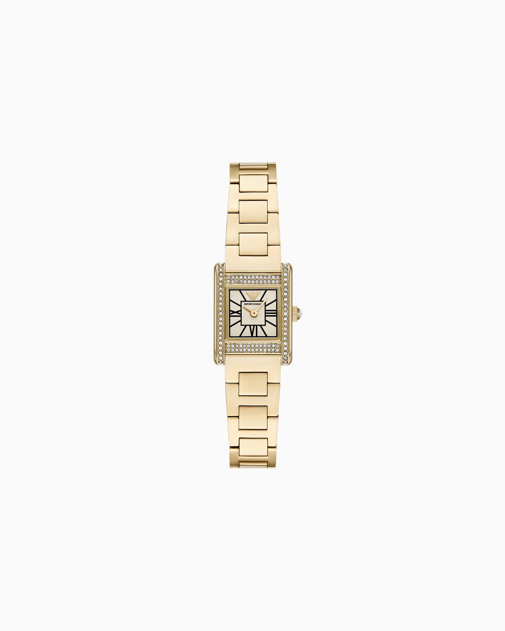  Two-Hand Gold-Tone Stainless Steel Watch (AR11663)
