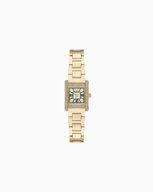  Two-Hand Gold-Tone Stainless Steel Watch (AR11663)