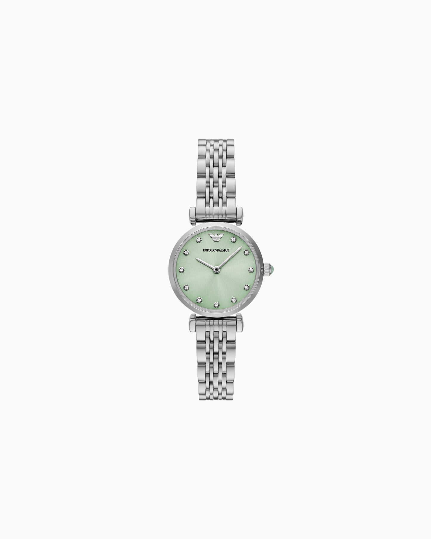  Two-Hand Stainless Steel Watch (AR11667)