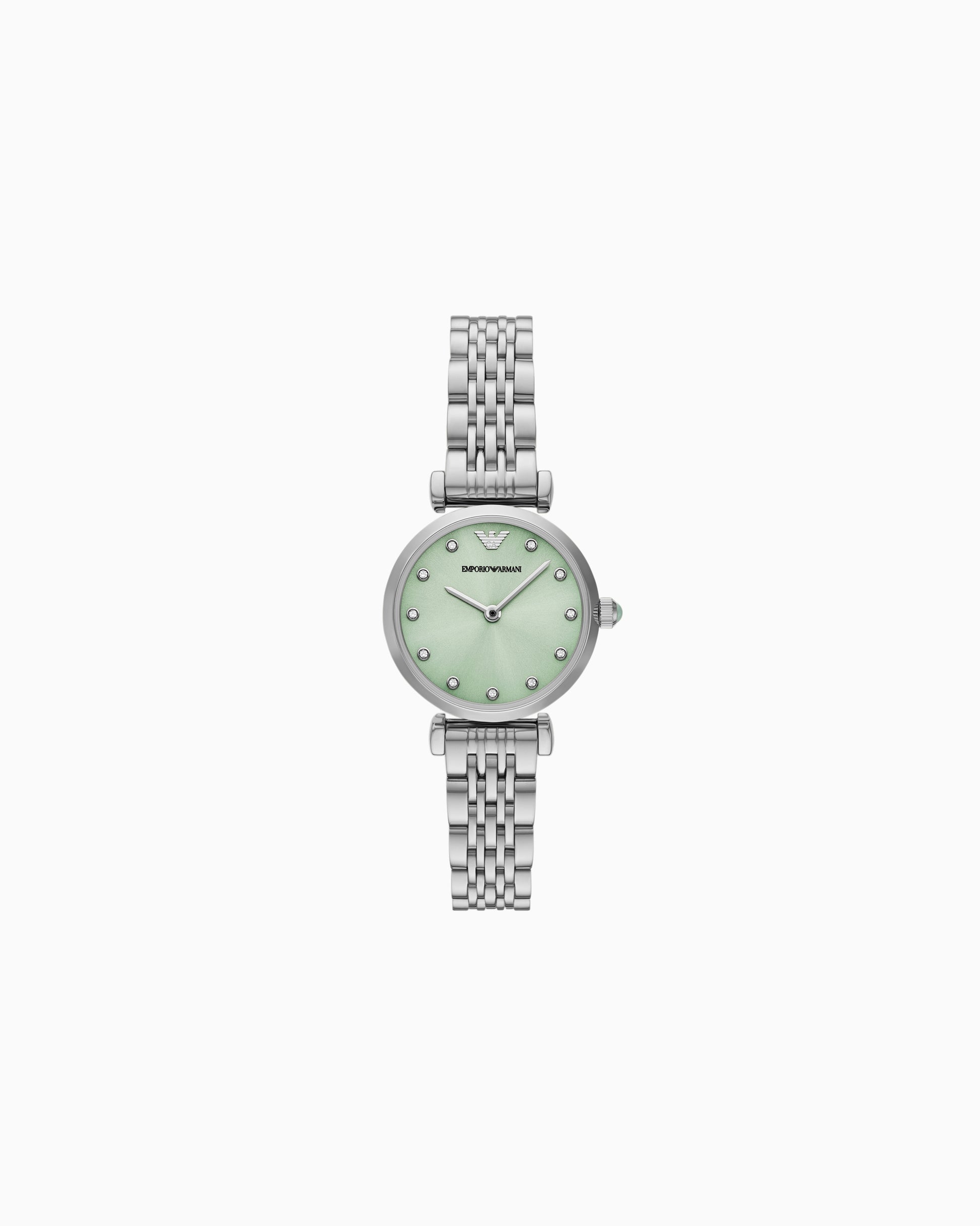  Two-Hand Stainless Steel Watch (AR11667)