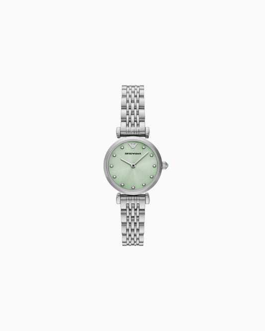  Two-Hand Stainless Steel Watch (AR11667)